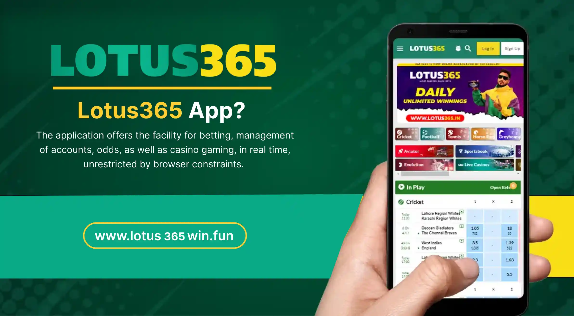 Lotus365 App